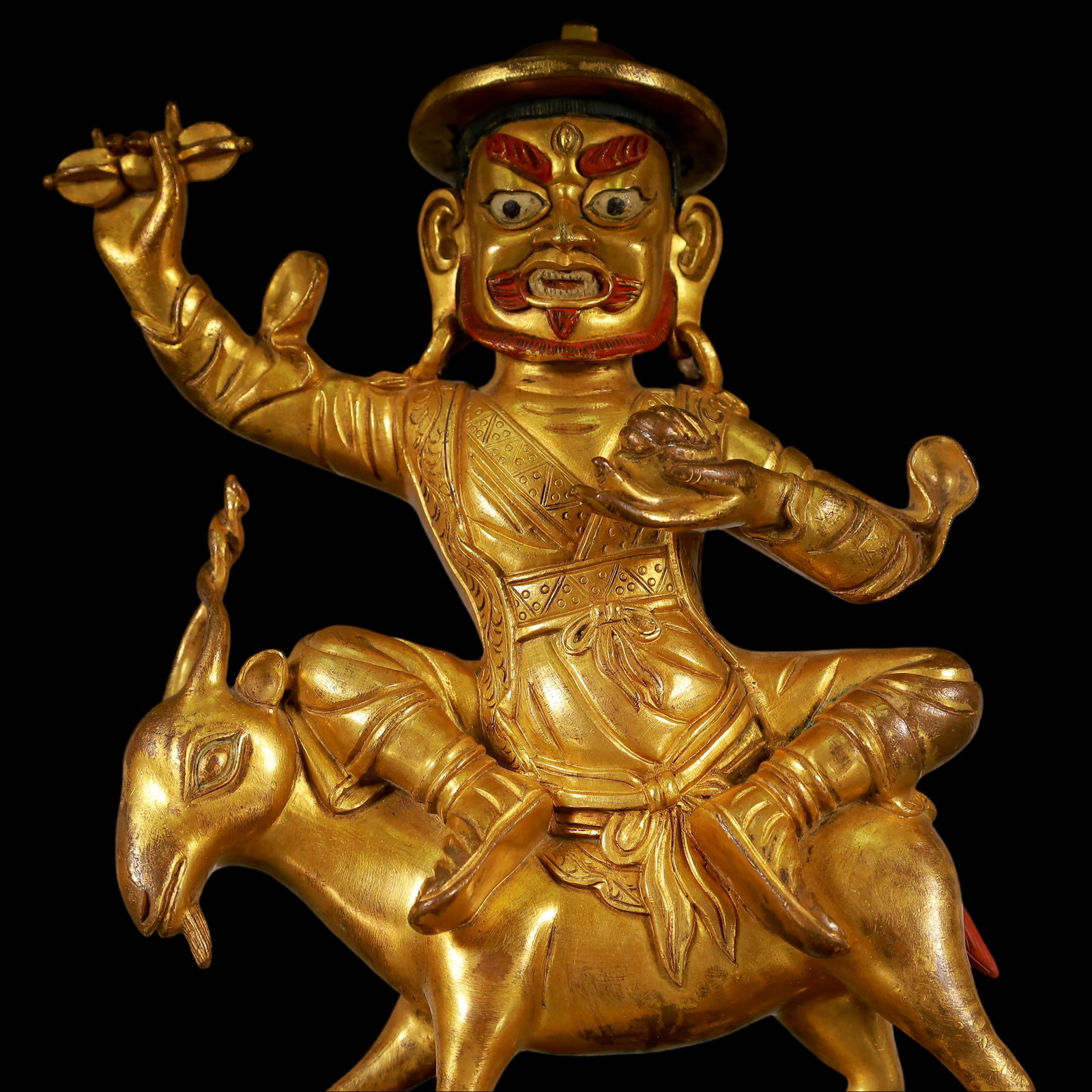 An Exquisite Gilt Bronze Buddha statue - 2