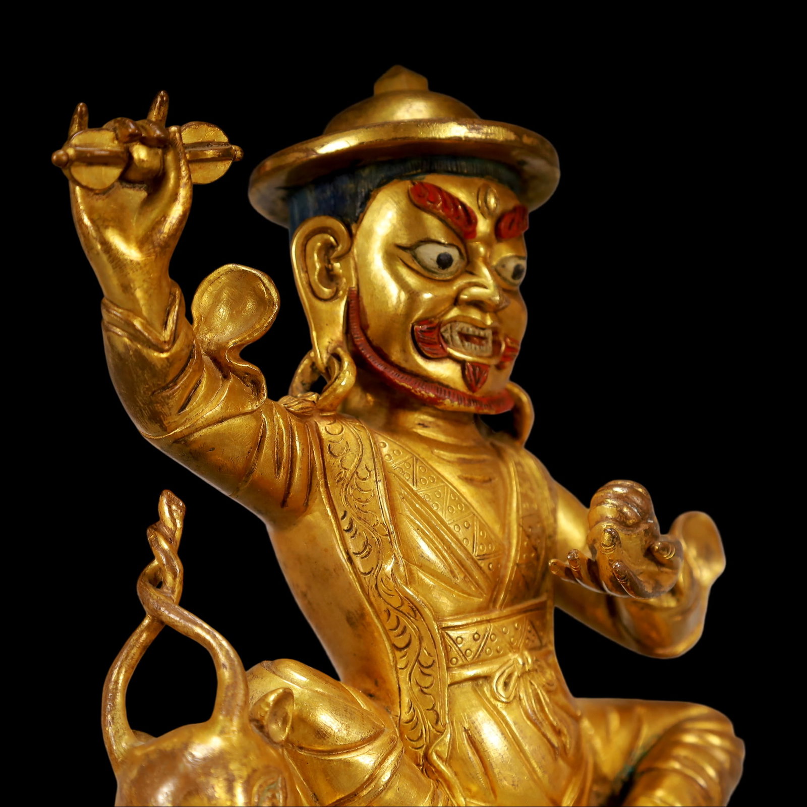 An Exquisite Gilt Bronze Buddha statue - 5