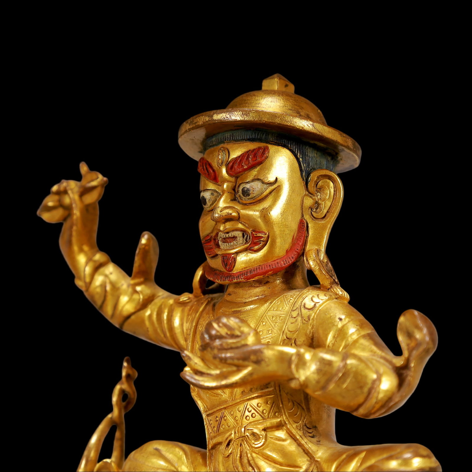 An Exquisite Gilt Bronze Buddha statue - 7