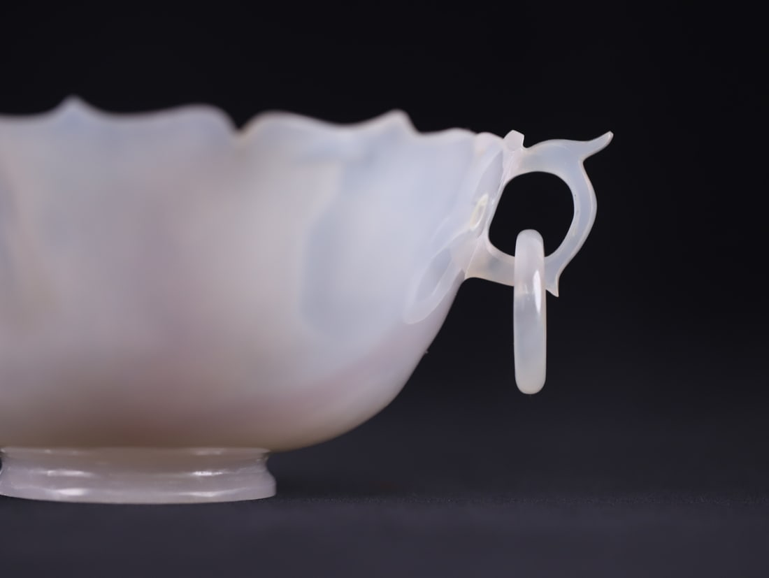 An Exquisite Agate Double-Ears Bowl - 6