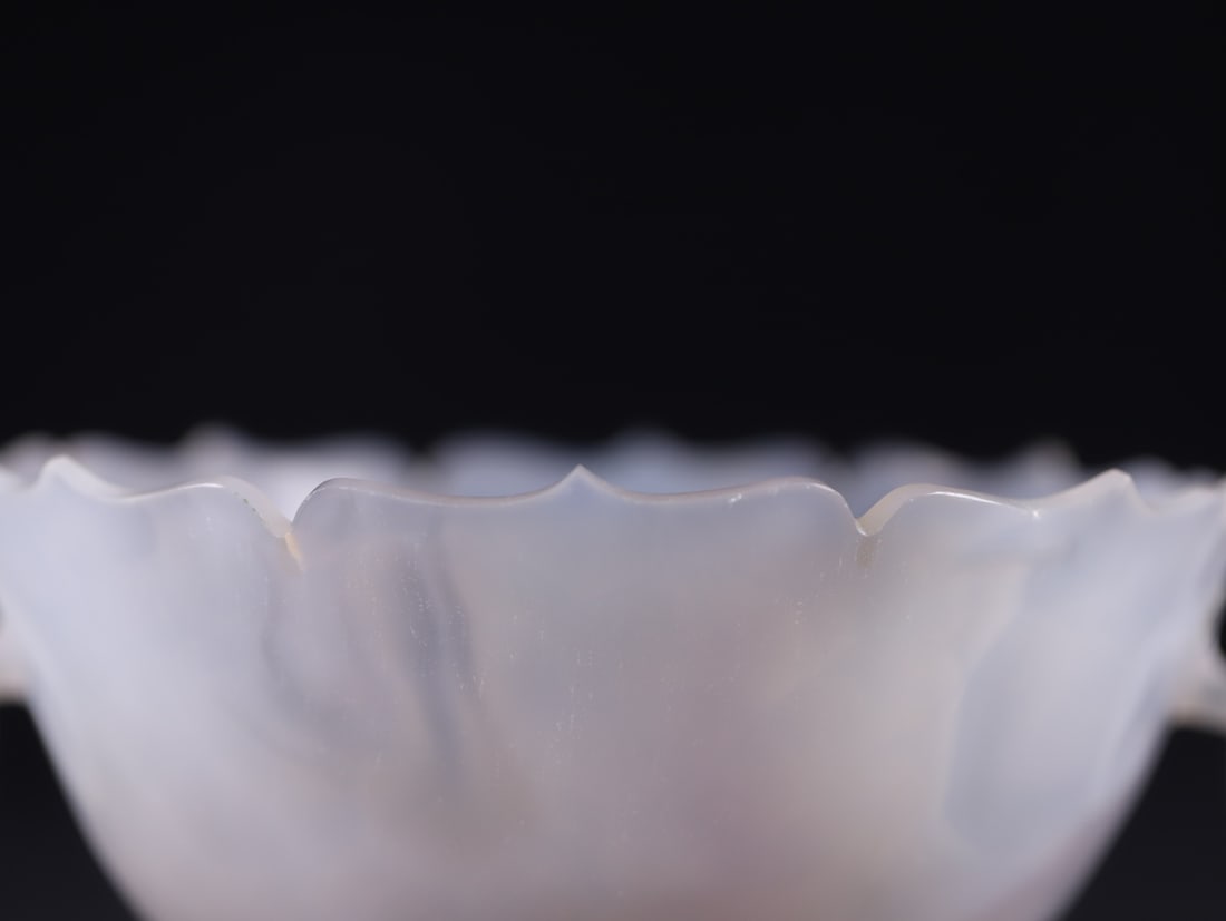 An Exquisite Agate Double-Ears Bowl - 8