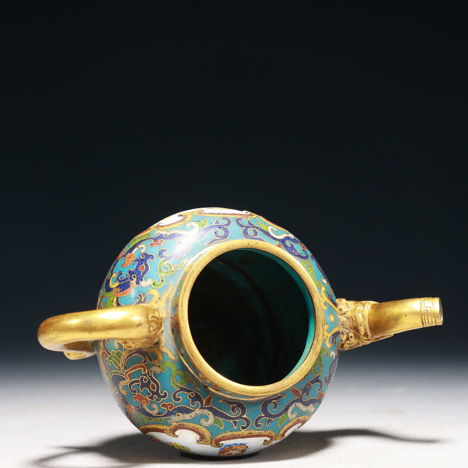 An Exquisite Cloisonne Figure Pattern Teapot - 9