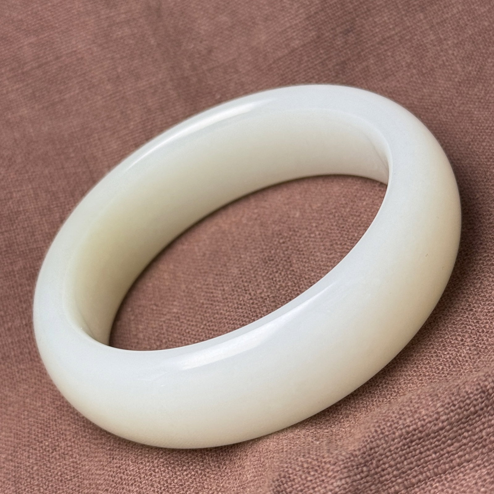 An Exquisite White Jade Bracelets - 3