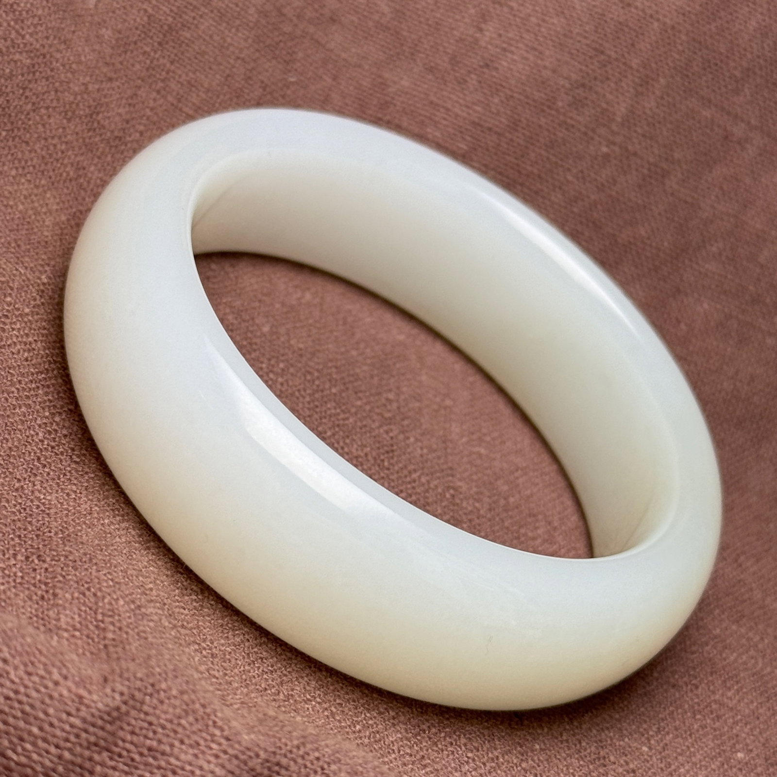 An Exquisite White Jade Bracelets - 4