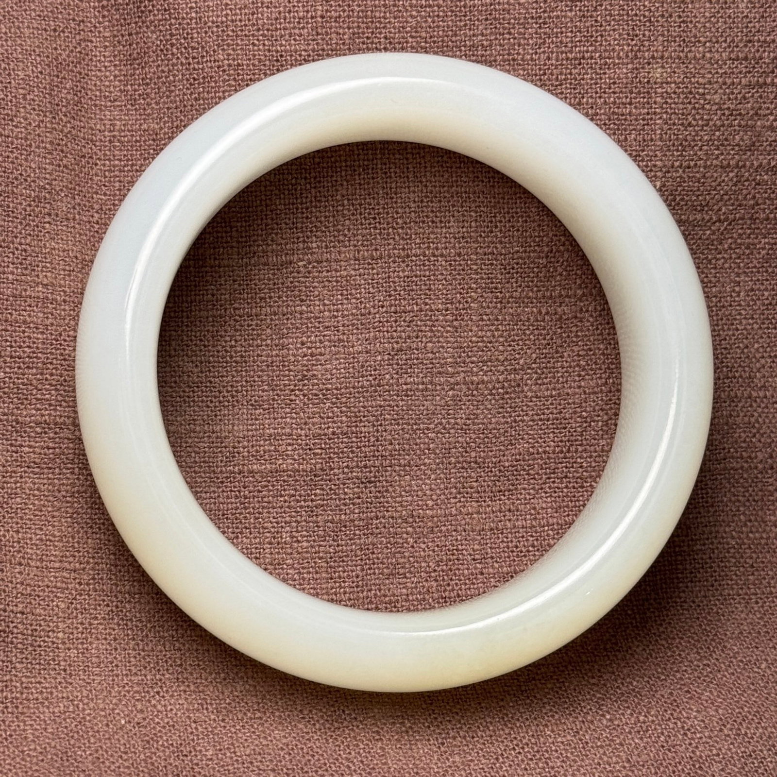 An Exquisite White Jade Bracelets - 5