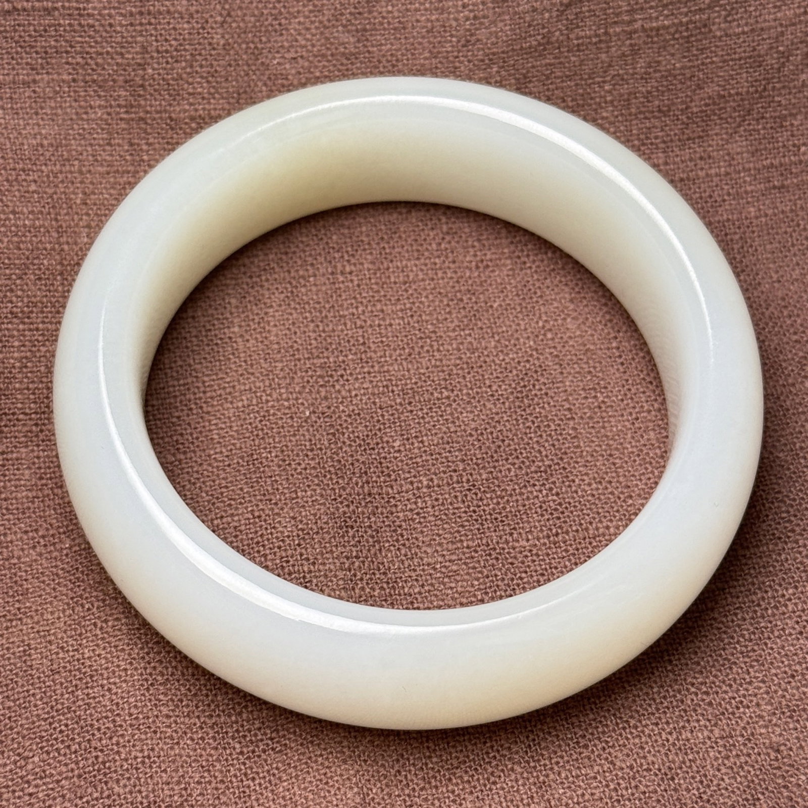 An Exquisite White Jade Bracelets - 6