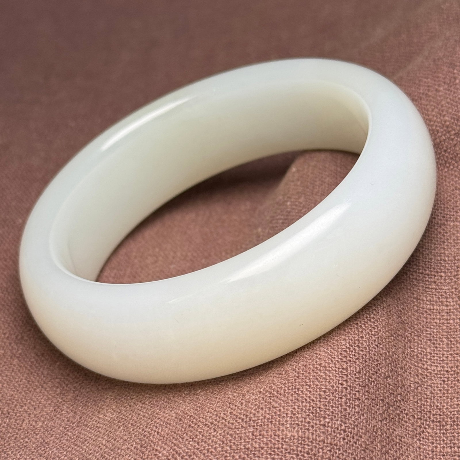 An Exquisite White Jade Bracelets - 7