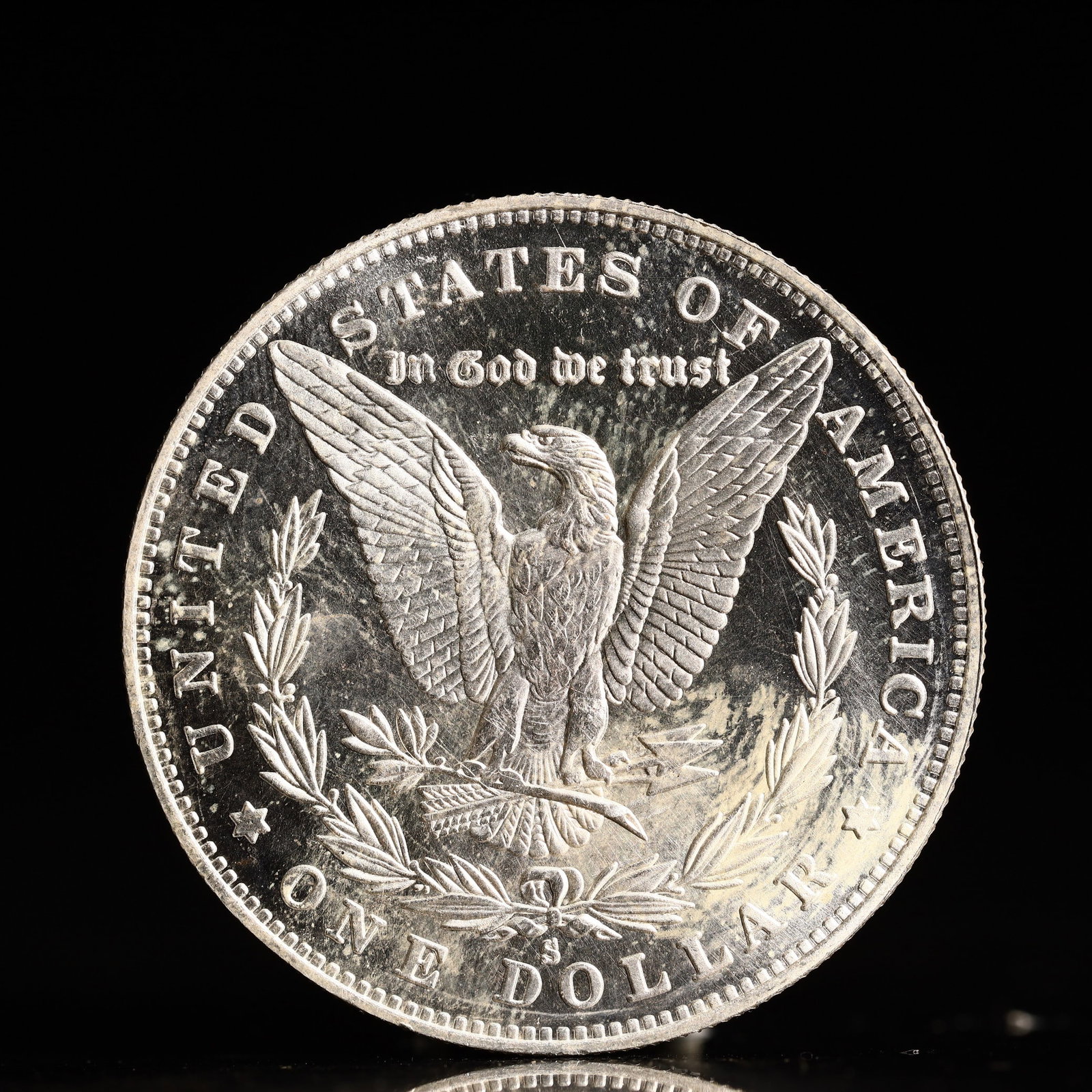 USA Morgan Dollar 1896 Coin - 2