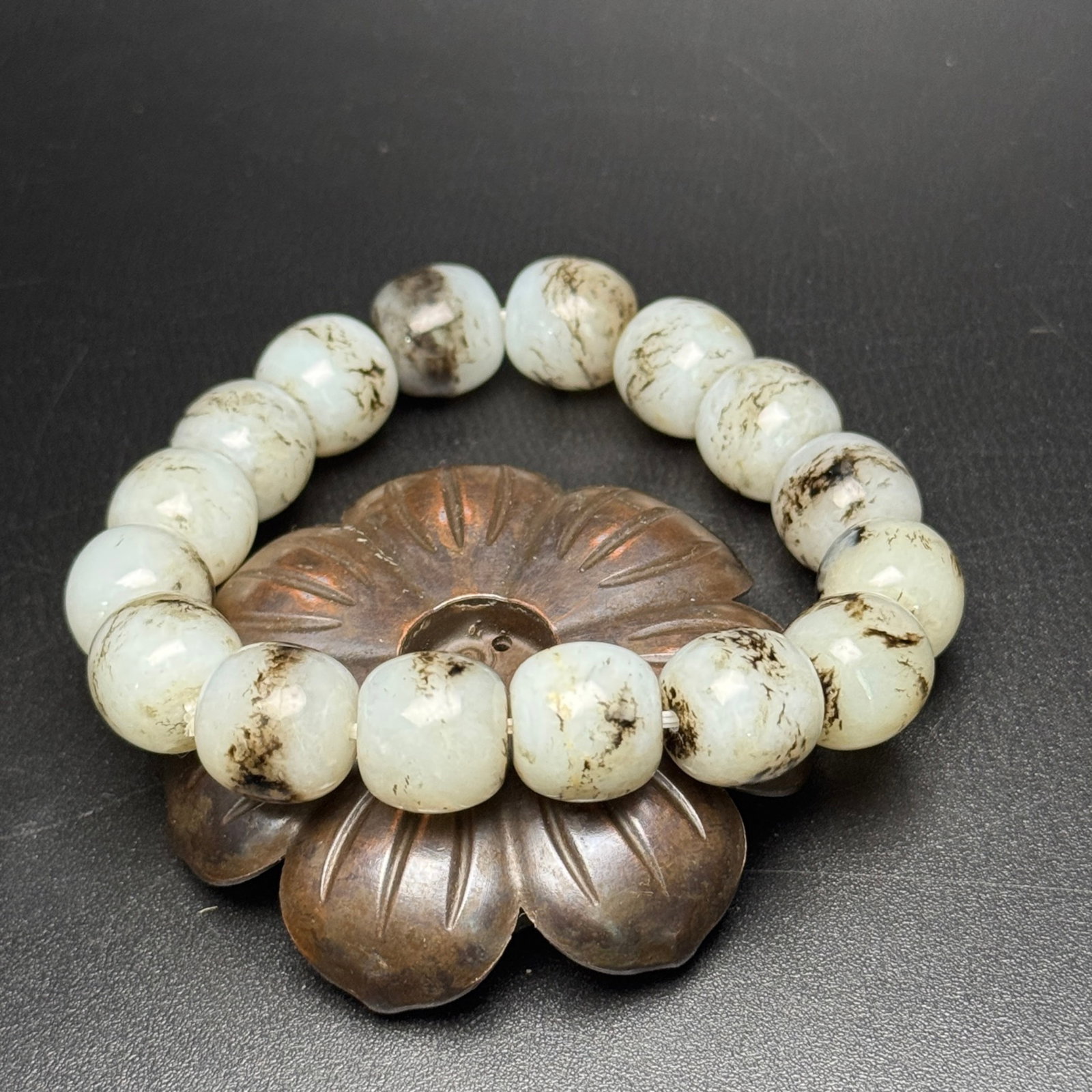 An Exquisite White Jade Bracelets - 5