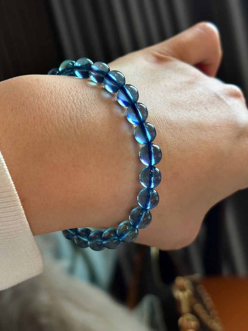 An Exquisite Aquamarine Bracelets - 6