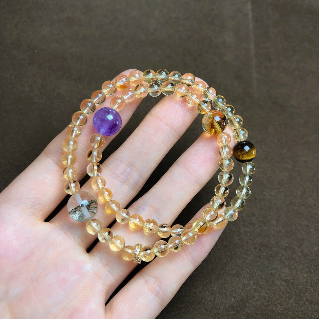 An Exquisite Crystal Bracelets: An Exquisite Crystal Bracelets,Size:5.1mm,10.2mm,Weight:17.2g 水晶手串