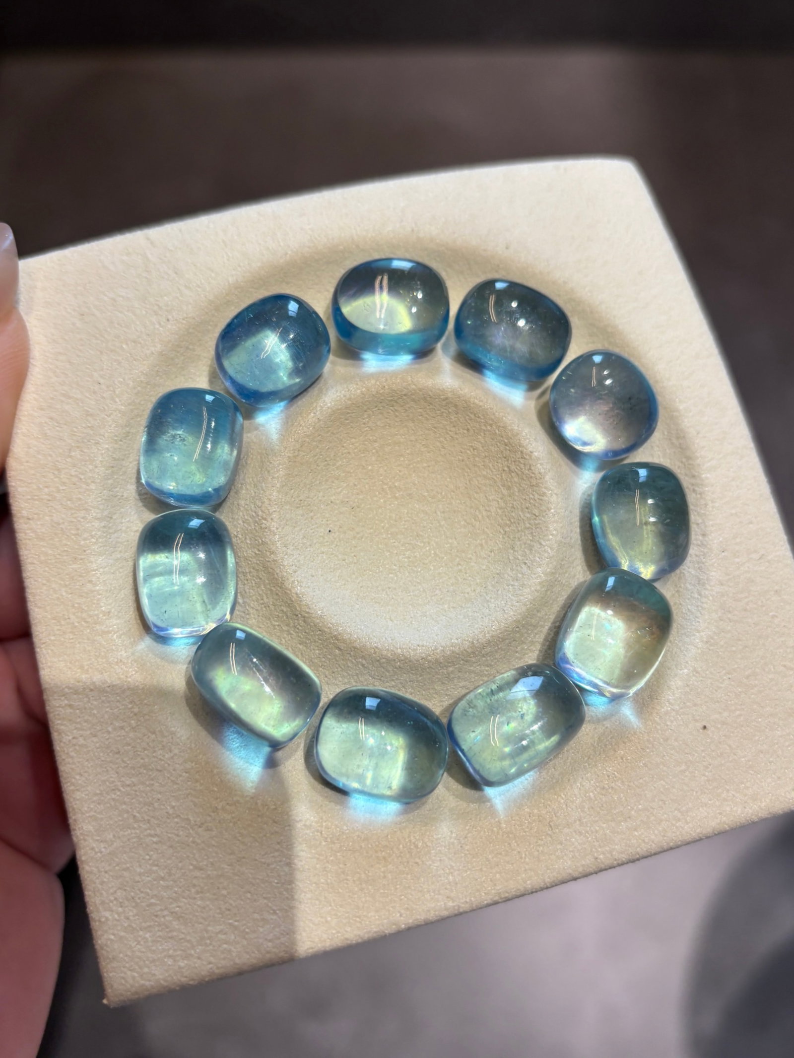 An Exquisite Aquamarine Bracelets - 5