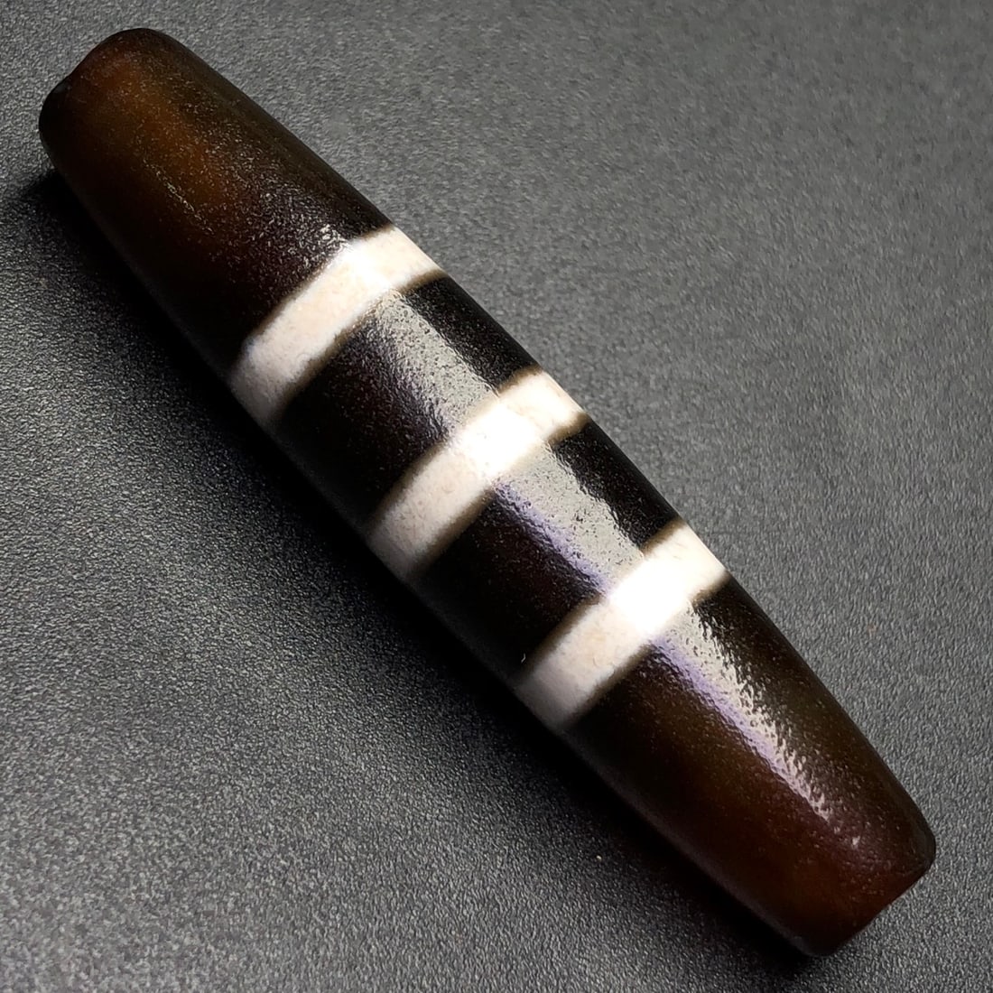 An Exquisite Dzi Bead Pendant - 5