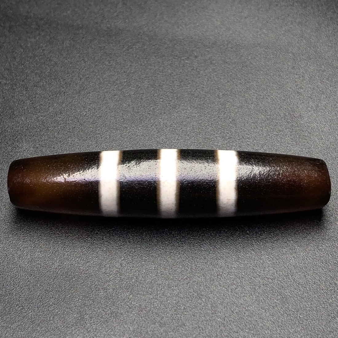 An Exquisite Dzi Bead Pendant - 7