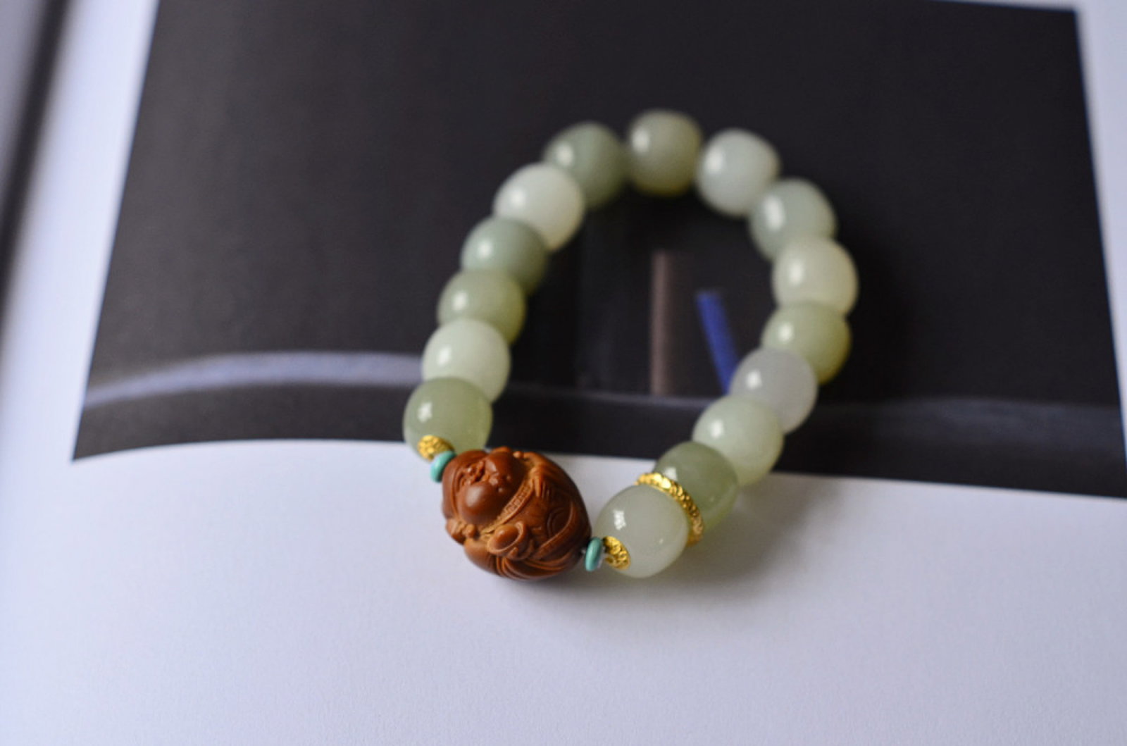 An Exquisite Hotan Jade Bracelets - 5