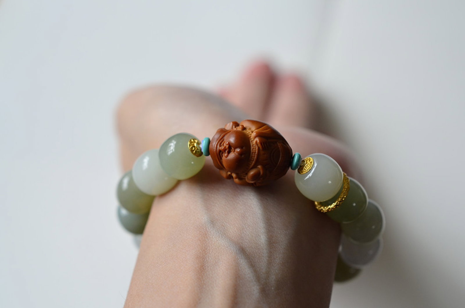 An Exquisite Hotan Jade Bracelets - 7