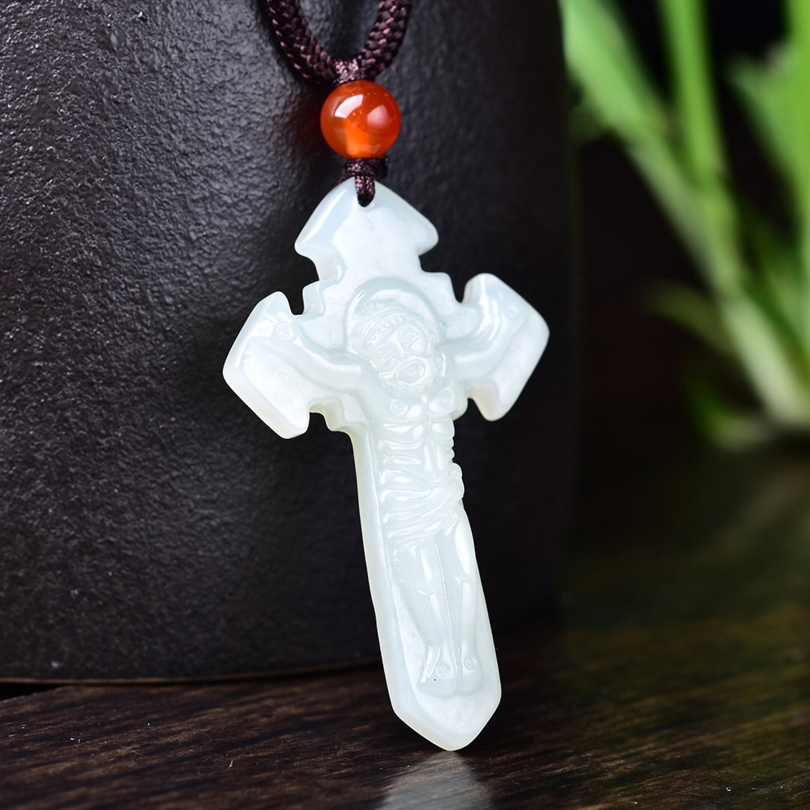 An Exquisite White Jade Pendant - 2