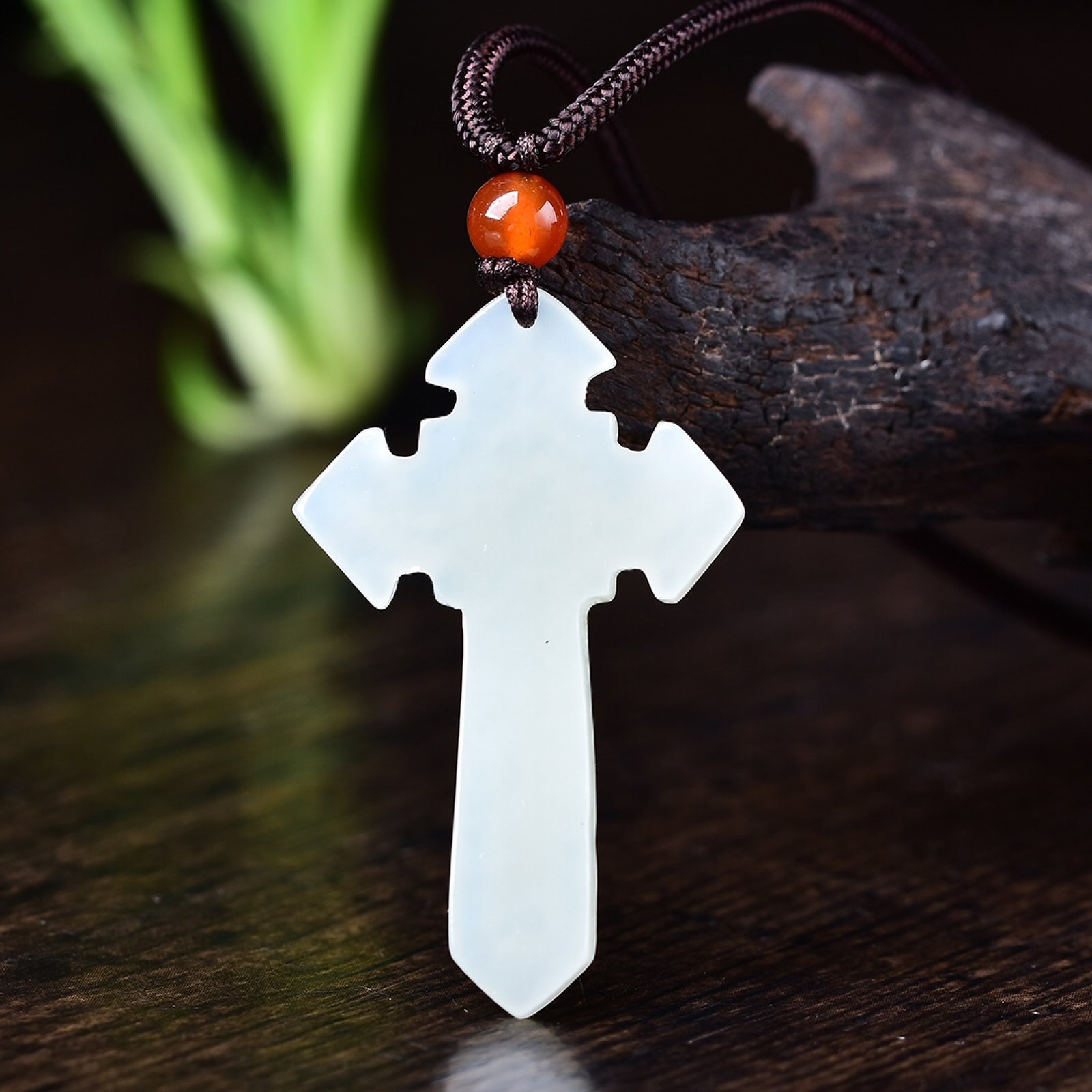 An Exquisite White Jade Pendant - 5