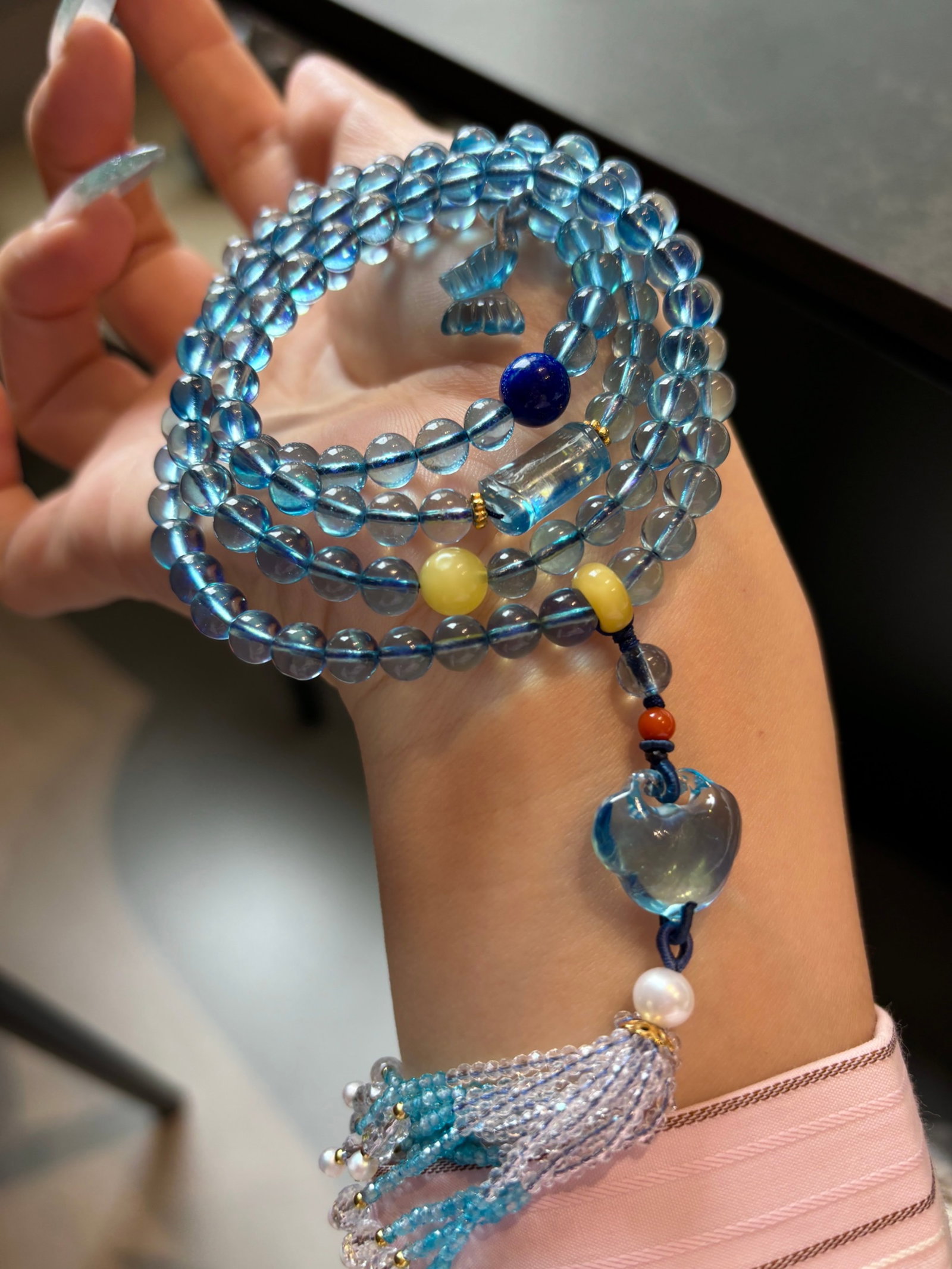 An Exquisite Aquamarine Bracelets - 4