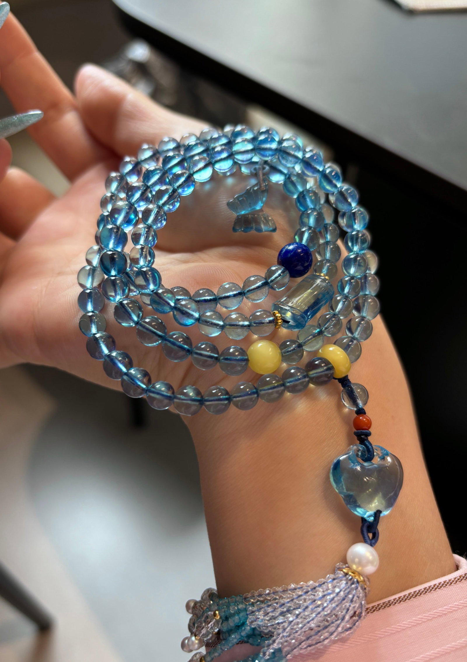 An Exquisite Aquamarine Bracelets - 5