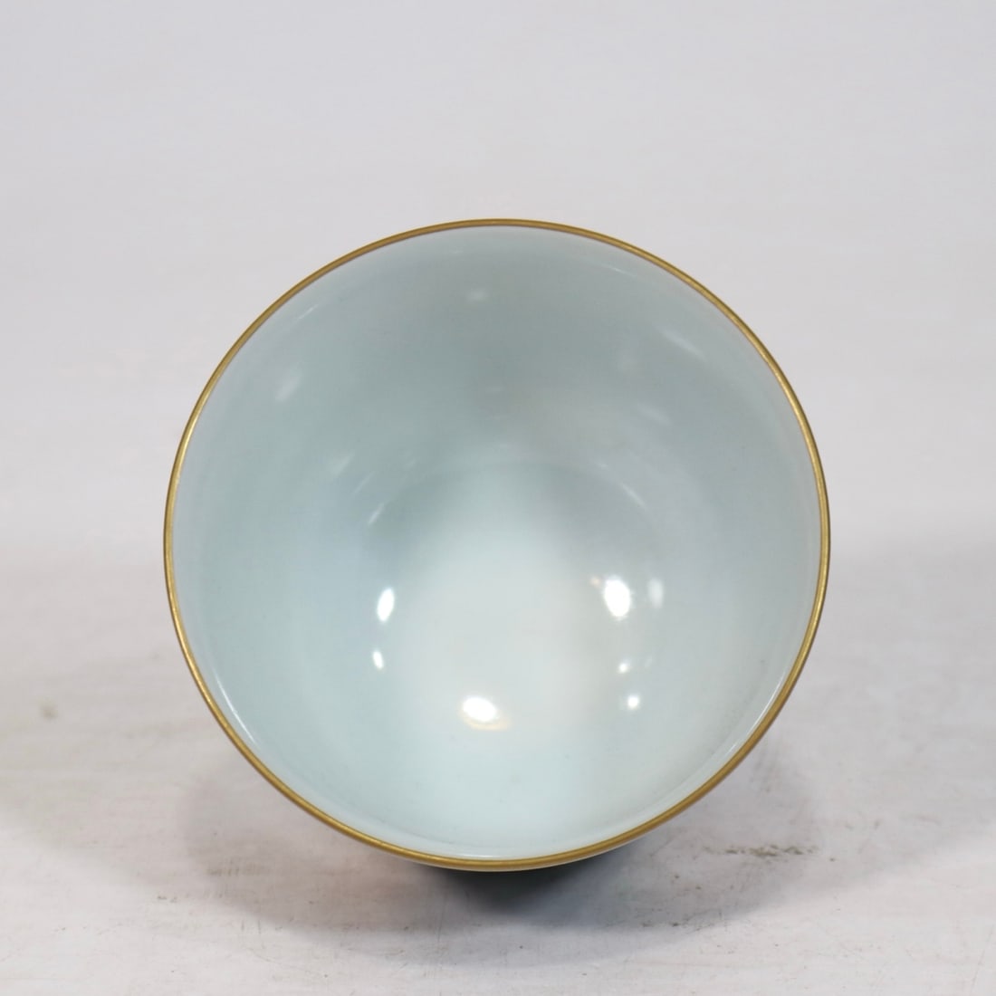 An Exquisite Blue and White Lotus Pattern Phoenix Pattern Cup - 7