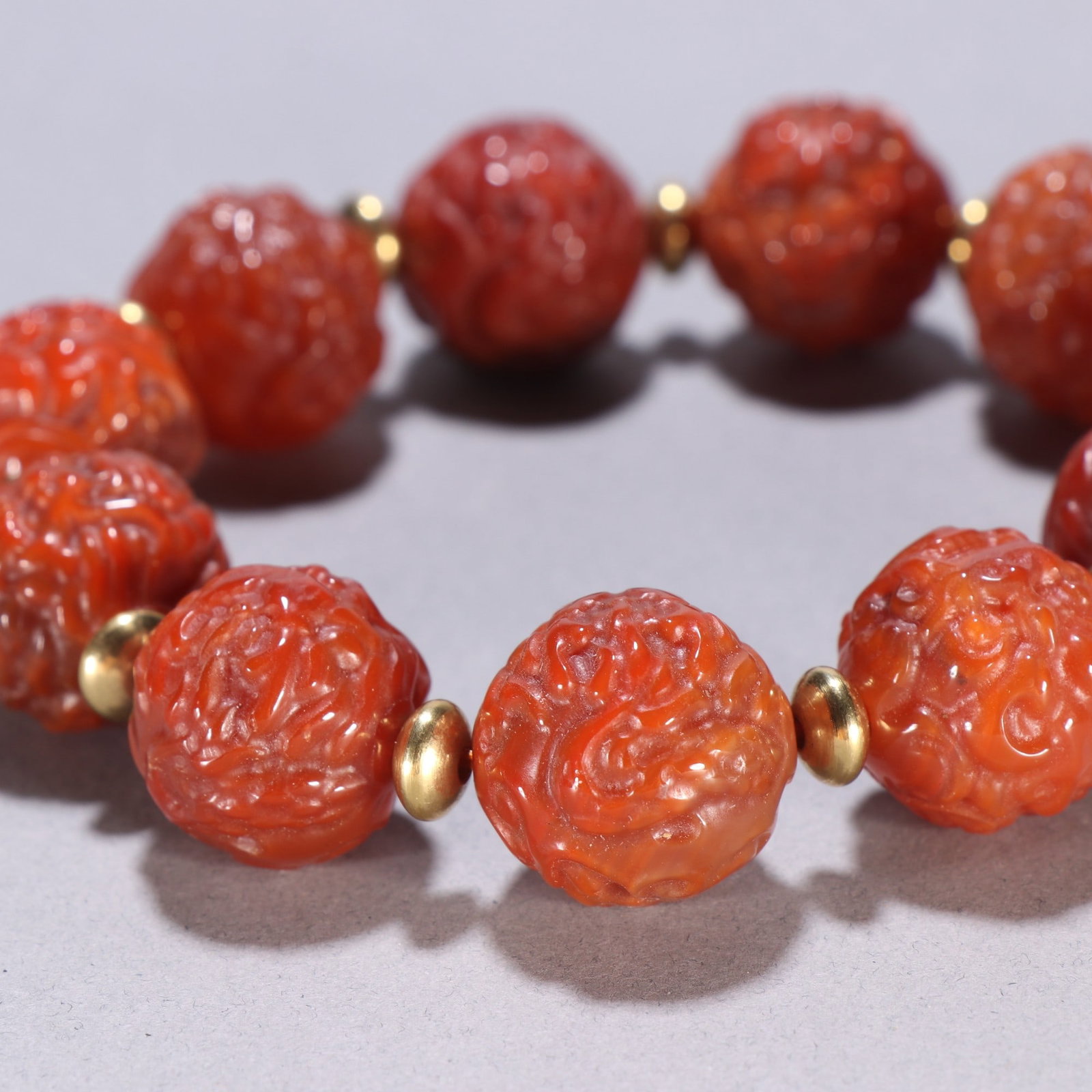 An Exquisite Agate Bracelets - 4