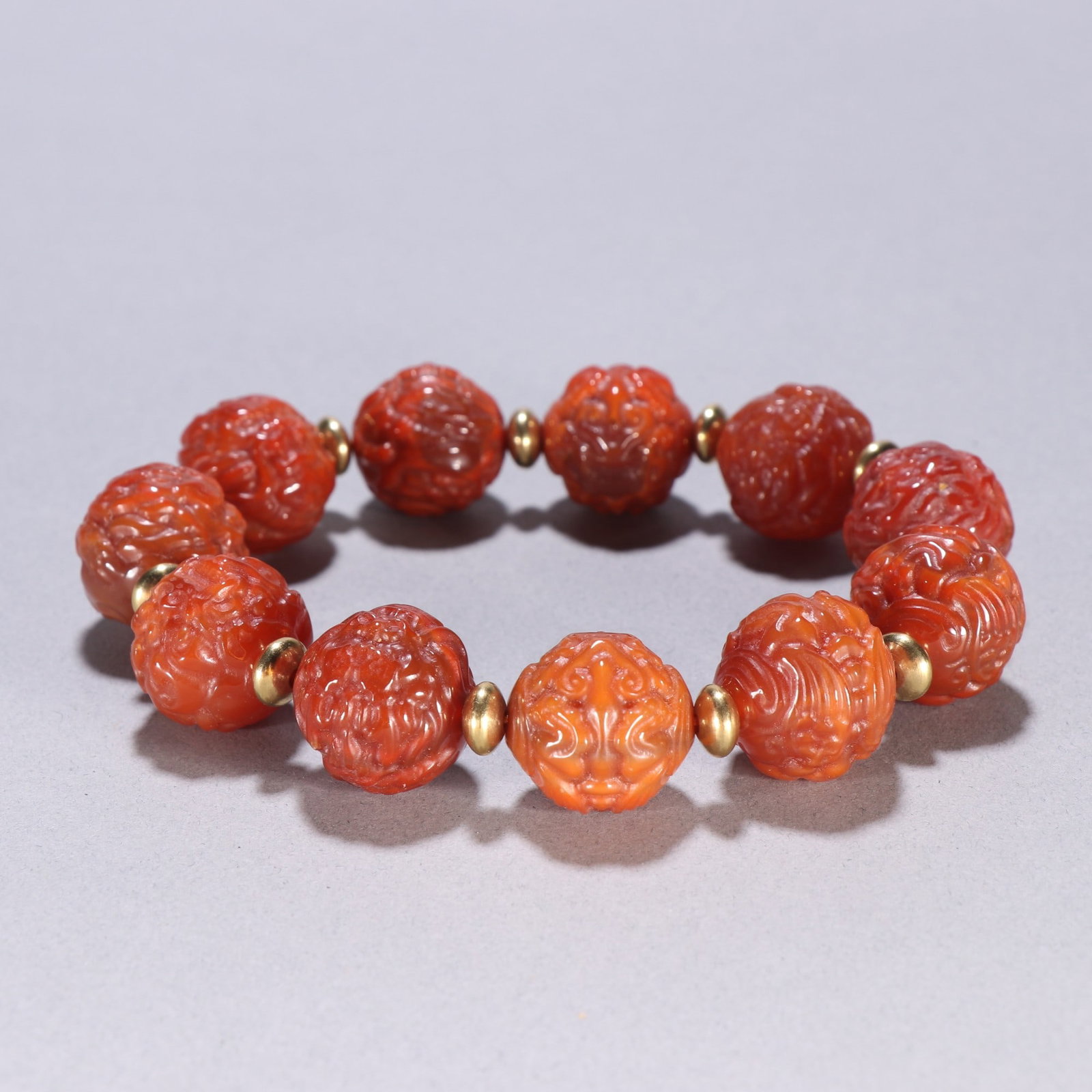An Exquisite Agate Bracelets - 5
