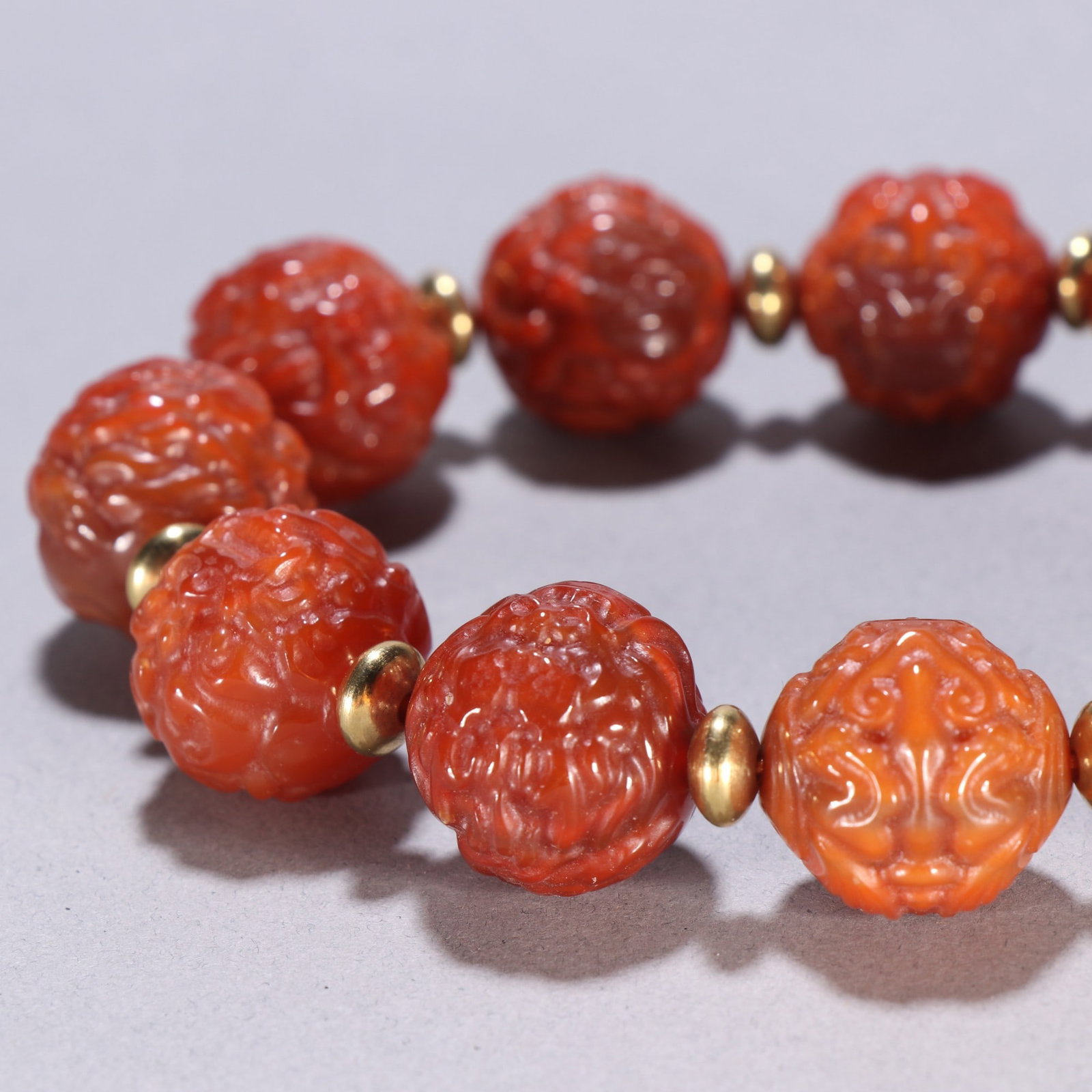 An Exquisite Agate Bracelets - 6