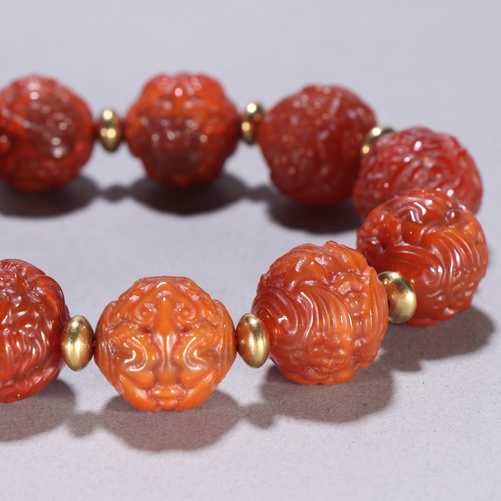 An Exquisite Agate Bracelets - 7