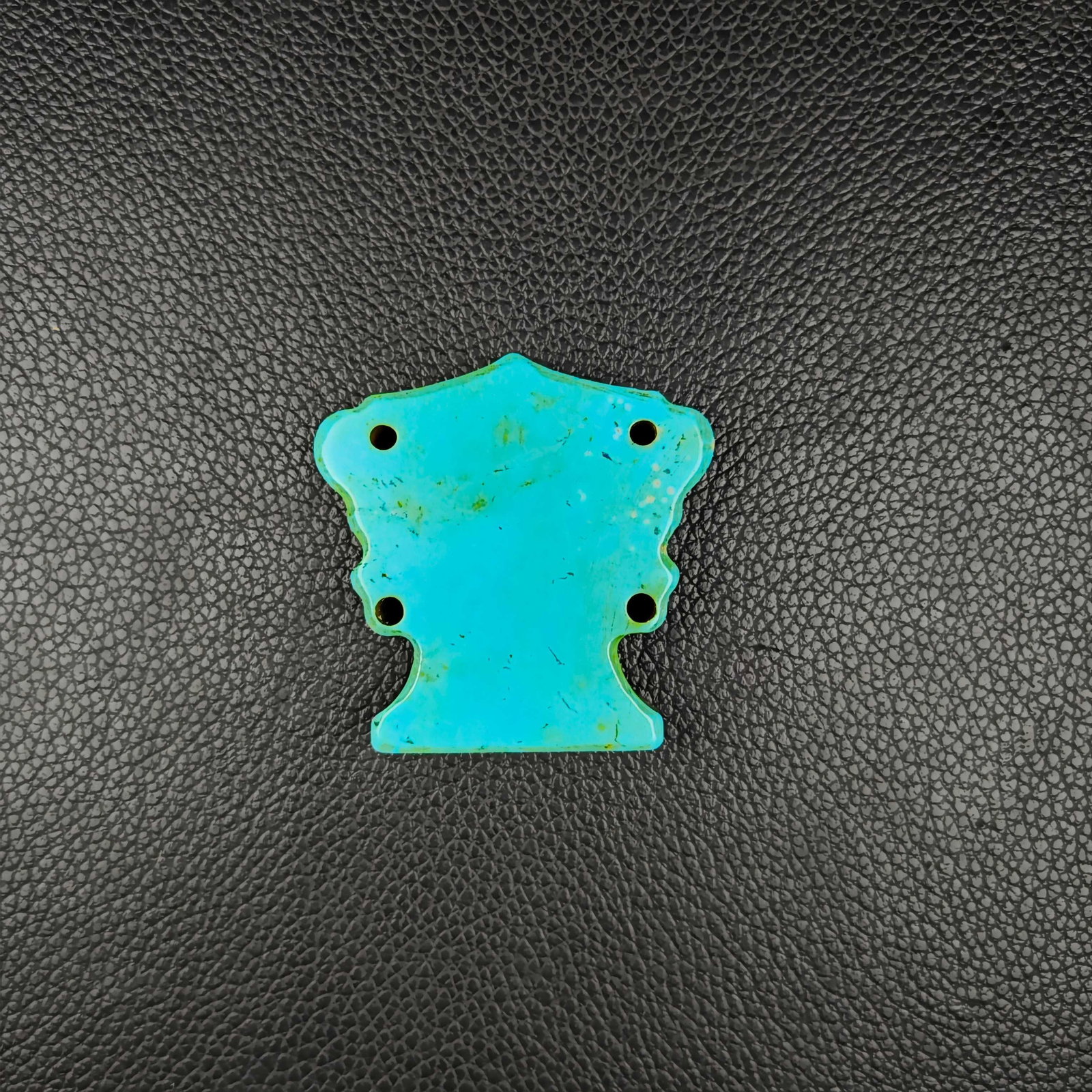 An Exquisite Turquoise Beast-Face Pattern Pendant - 5