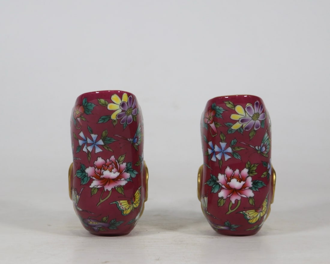An Exquisite Enamel Painted Gold Flower and Fruit Pattern Cup - 3