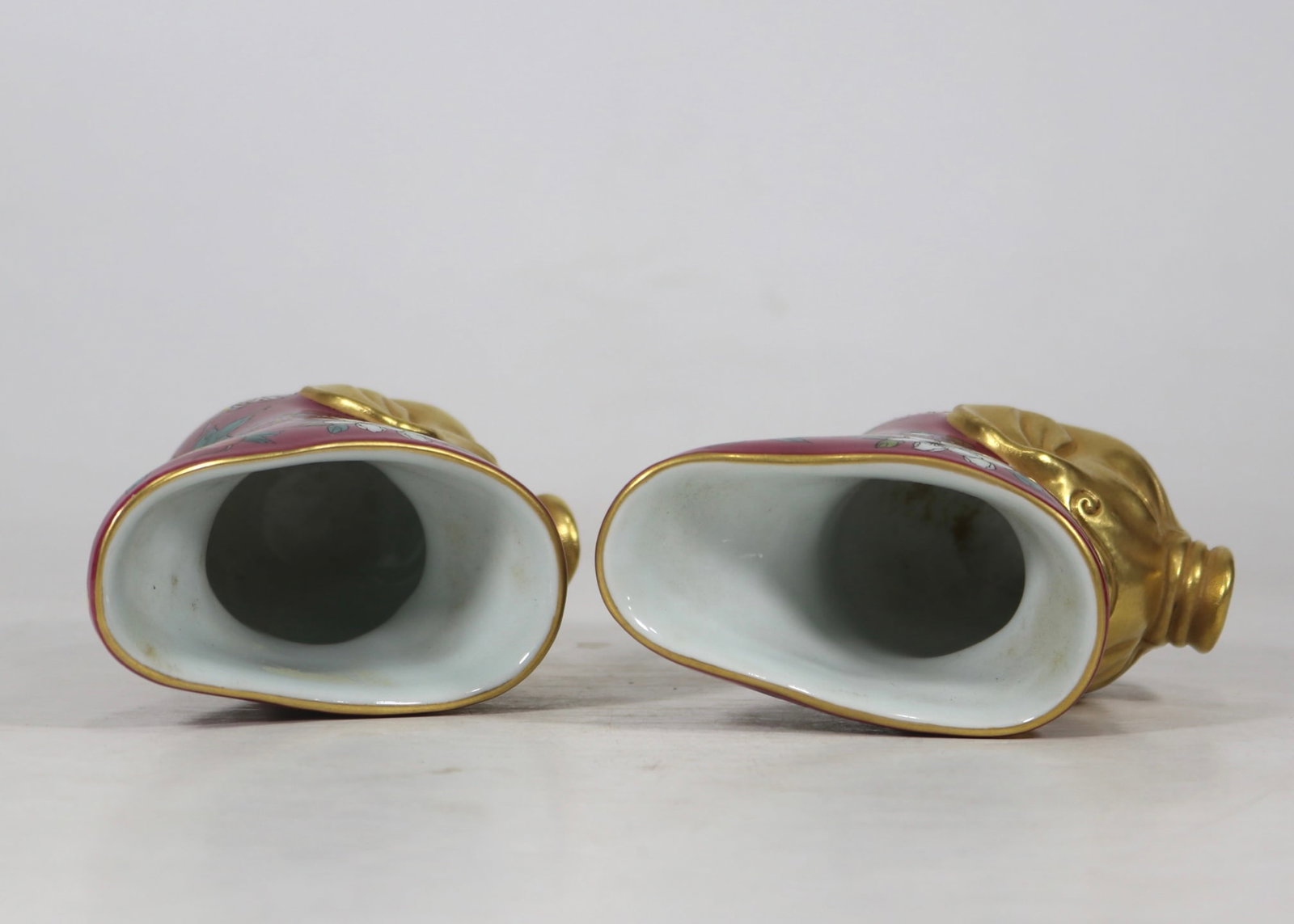An Exquisite Enamel Painted Gold Flower and Fruit Pattern Cup - 5