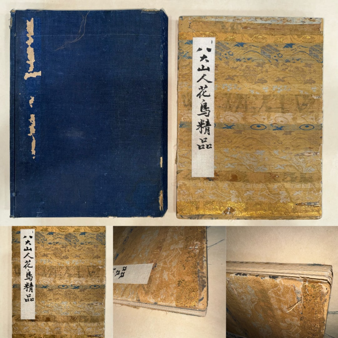 A Chinese Album Ink Painting of Flower and Bird on Paper: A Chinese Album Ink Painting of Flower and Bird on Paper Ba da shan ren Size:15.7inx10.6inx12八大山人花鸟册共12开 纸本画册