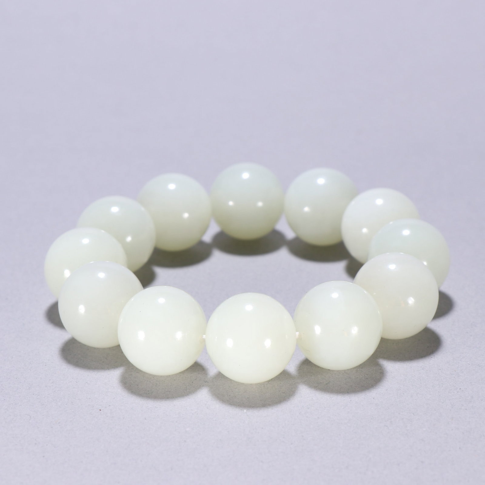 An Exquisite White Jade Bracelets - 3