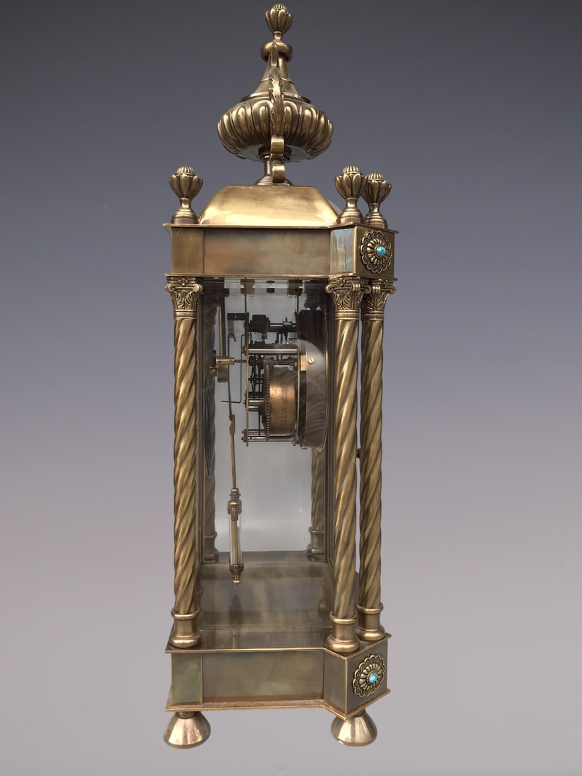 An Exquisite Bronze Clock - 3