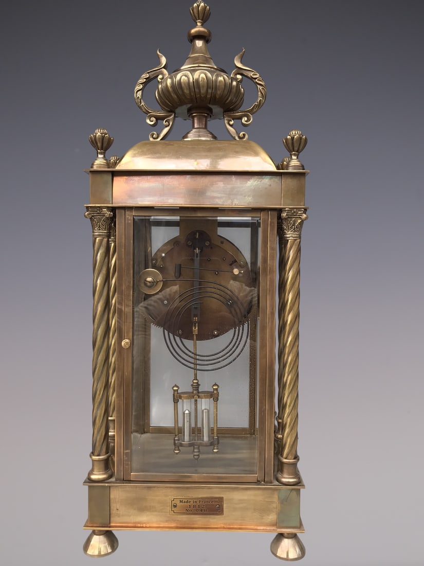 An Exquisite Bronze Clock - 4