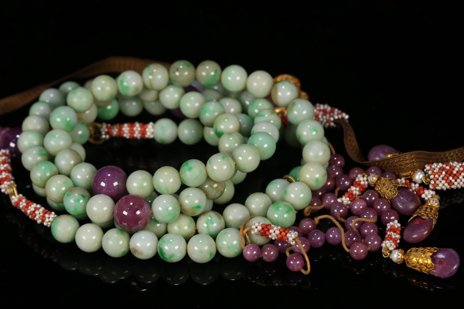 An Exquisite Jadeite Bracelets - 5