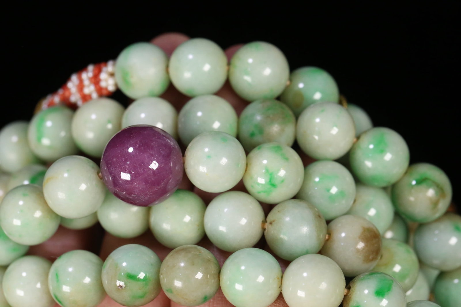 An Exquisite Jadeite Bracelets - 8