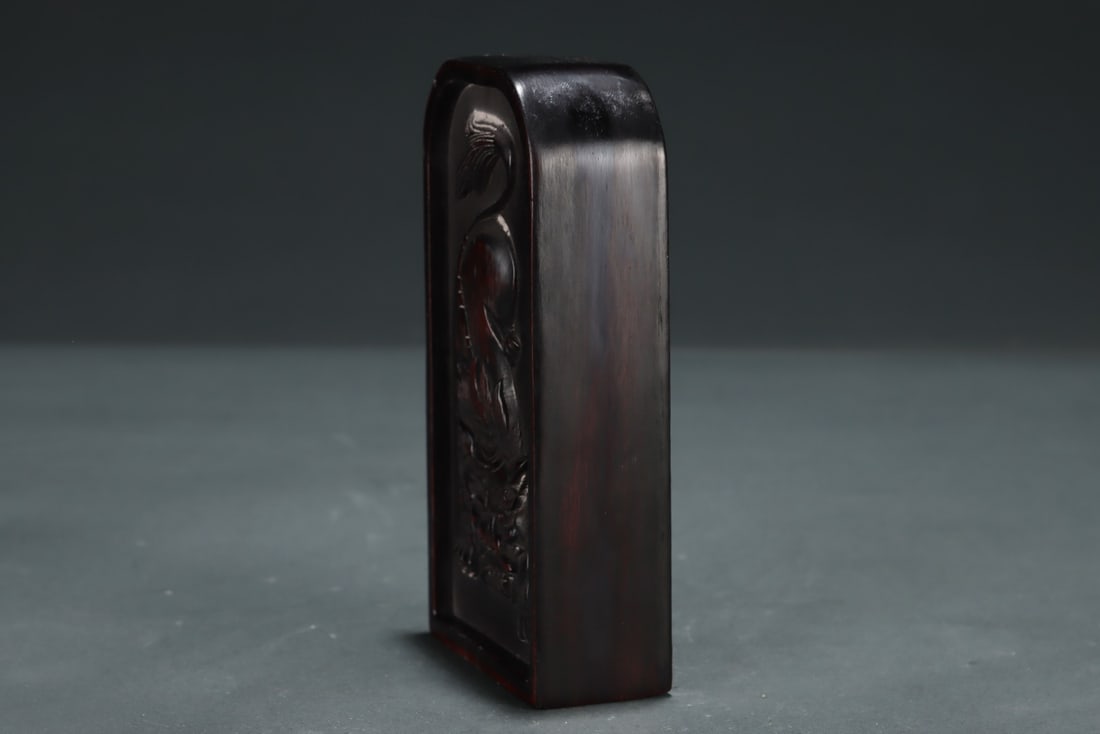 An Exquisite Eaglewood Auspicious Beast Pattern Ornament - 4