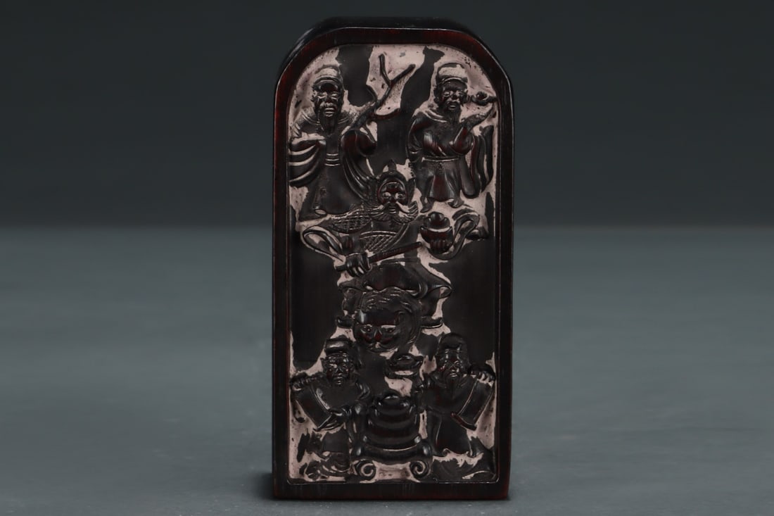 An Exquisite Eaglewood Auspicious Beast Pattern Ornament - 5