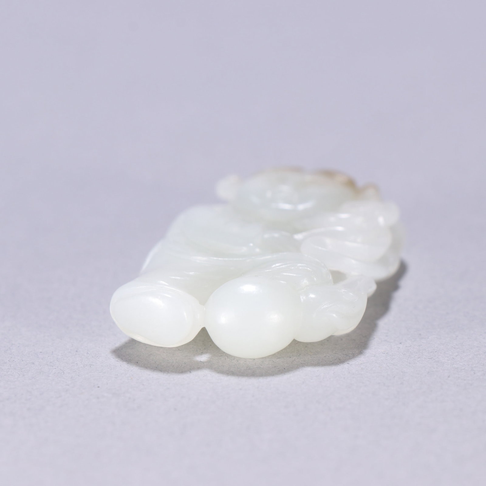 An Exquisite White Jade Figure Pattern Ornament - 8