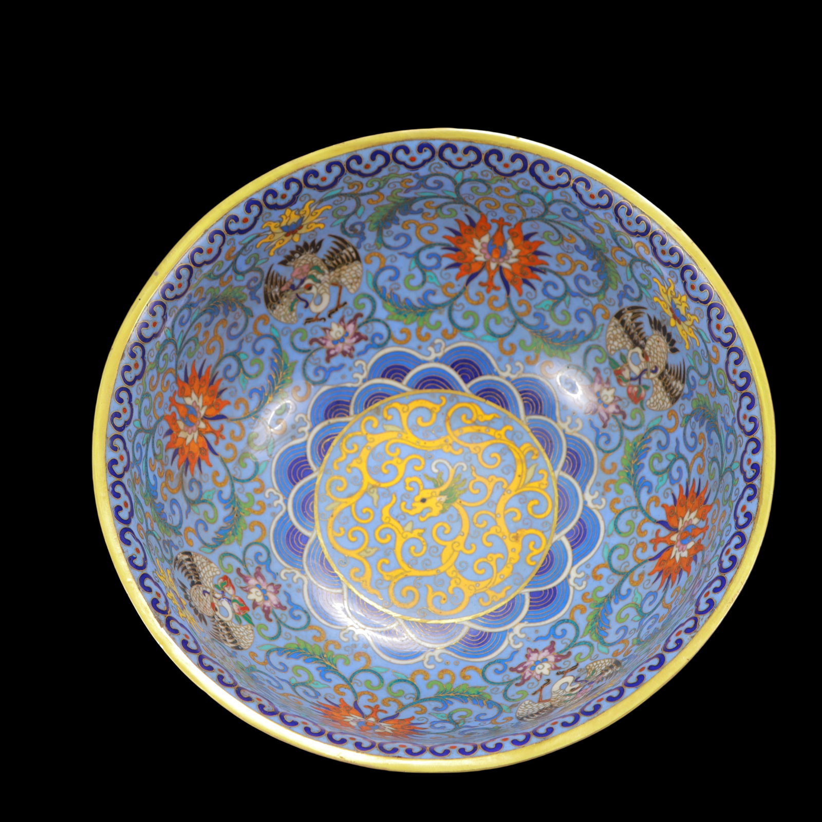 An Exquisite Cloisonne Eight Treasures Pattern Bowl - 6