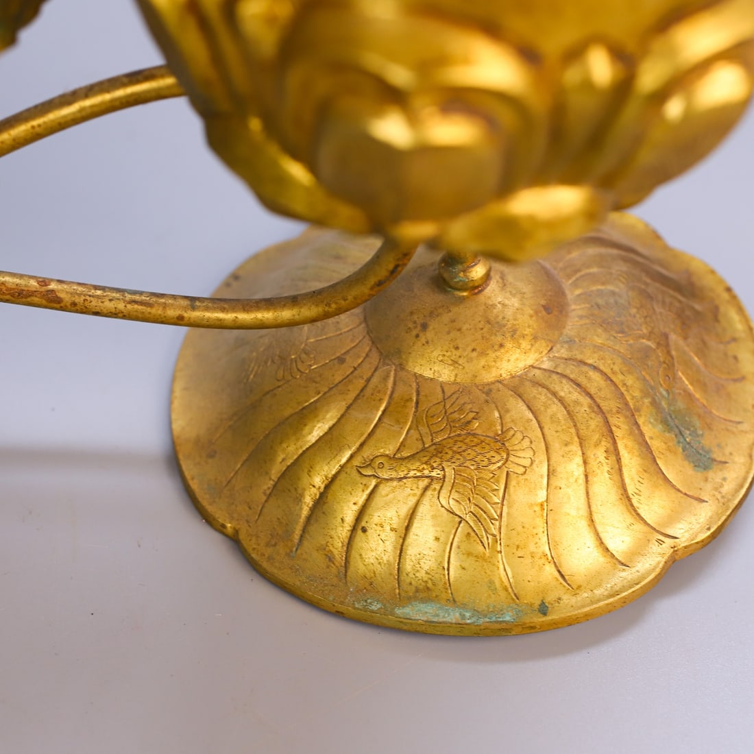 An Exquisite Gilt Bronze Censer - 3