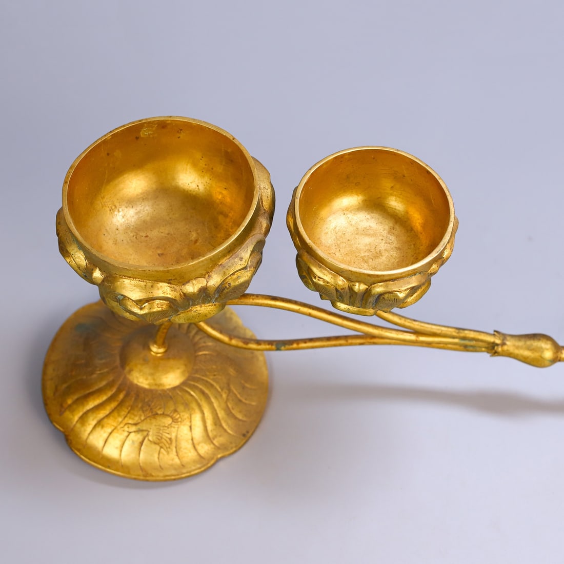 An Exquisite Gilt Bronze Censer - 7