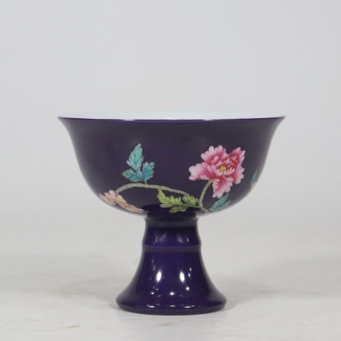 An Exquisite Enamel Flower Pattern Cup - 2