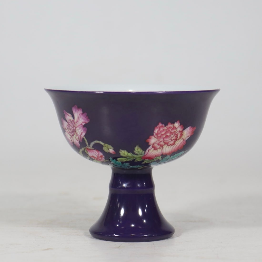 An Exquisite Enamel Flower Pattern Cup - 4