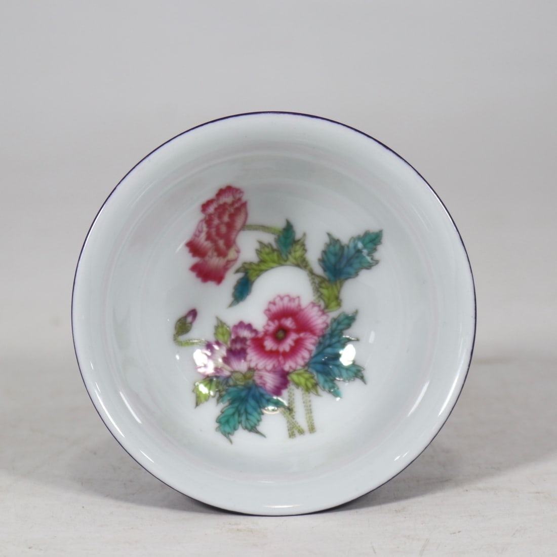 An Exquisite Enamel Flower Pattern Cup - 5