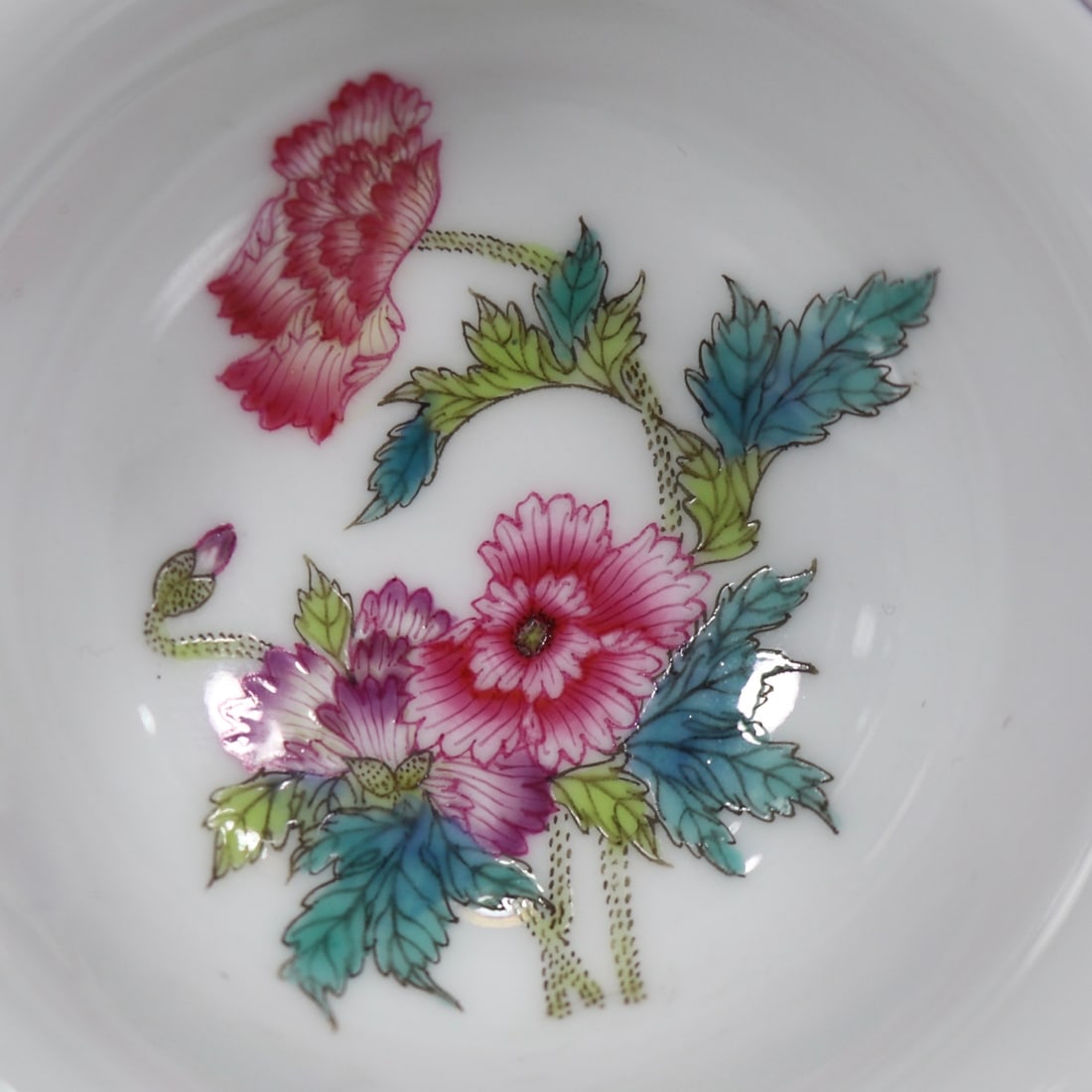 An Exquisite Enamel Flower Pattern Cup - 6