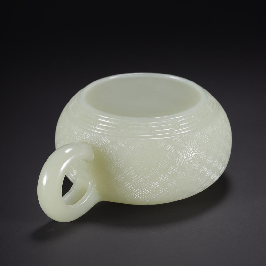 An Exquisite White Jade Teapot - 9