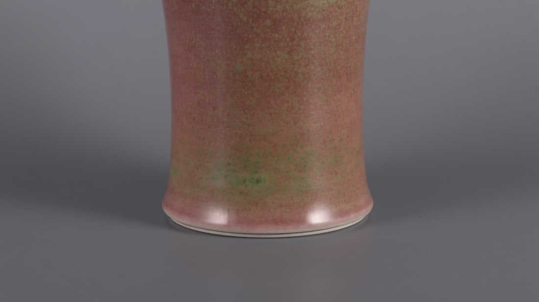 An Exquisite PeachBloom-Glazed Brush Pot - 4